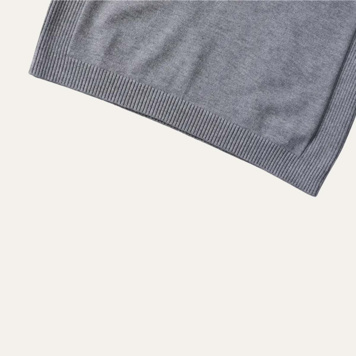 Homme Pull Col Roulé Slim Fit Manches Longues