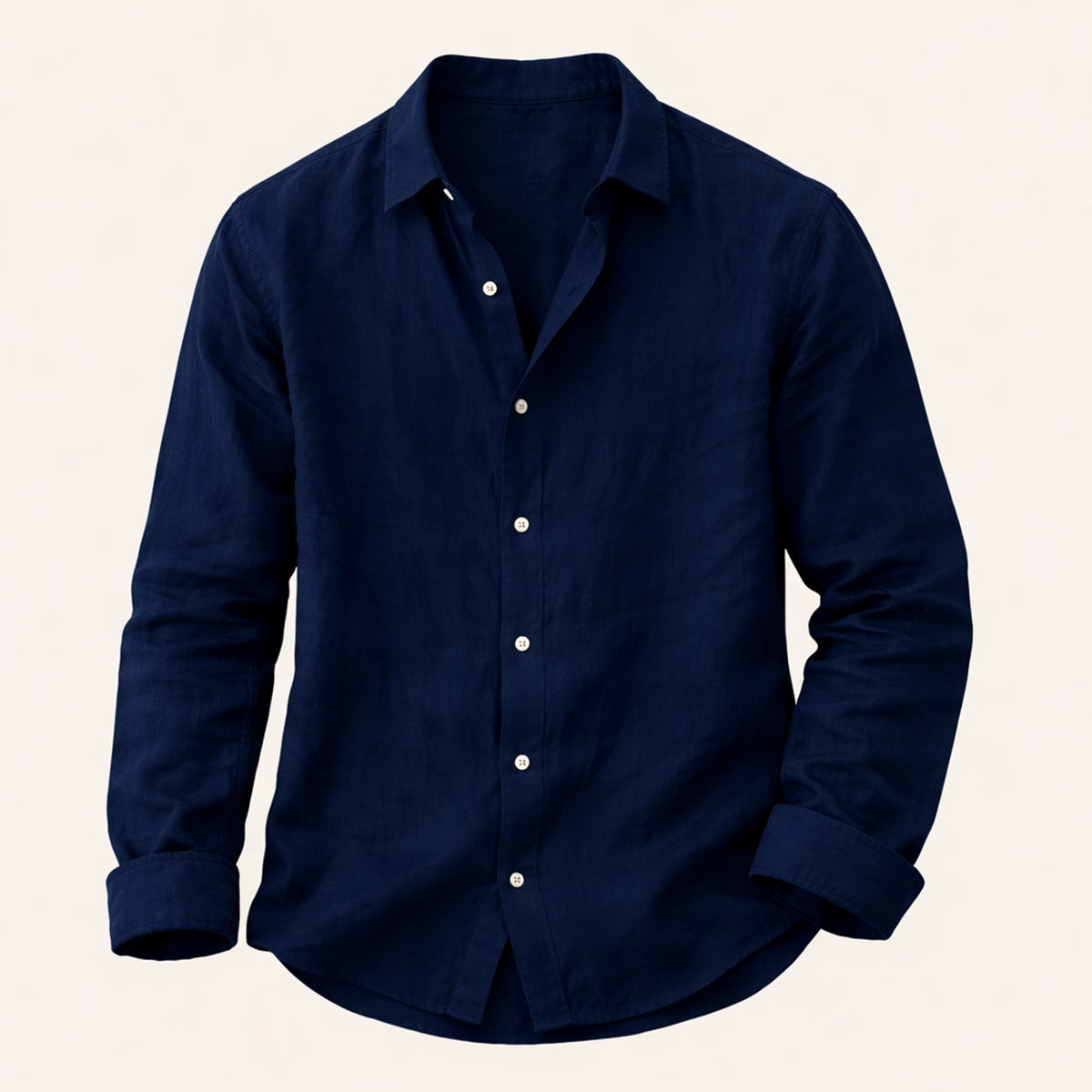 Homme Chemise Manches Longues col Classique Coupe Décontractée