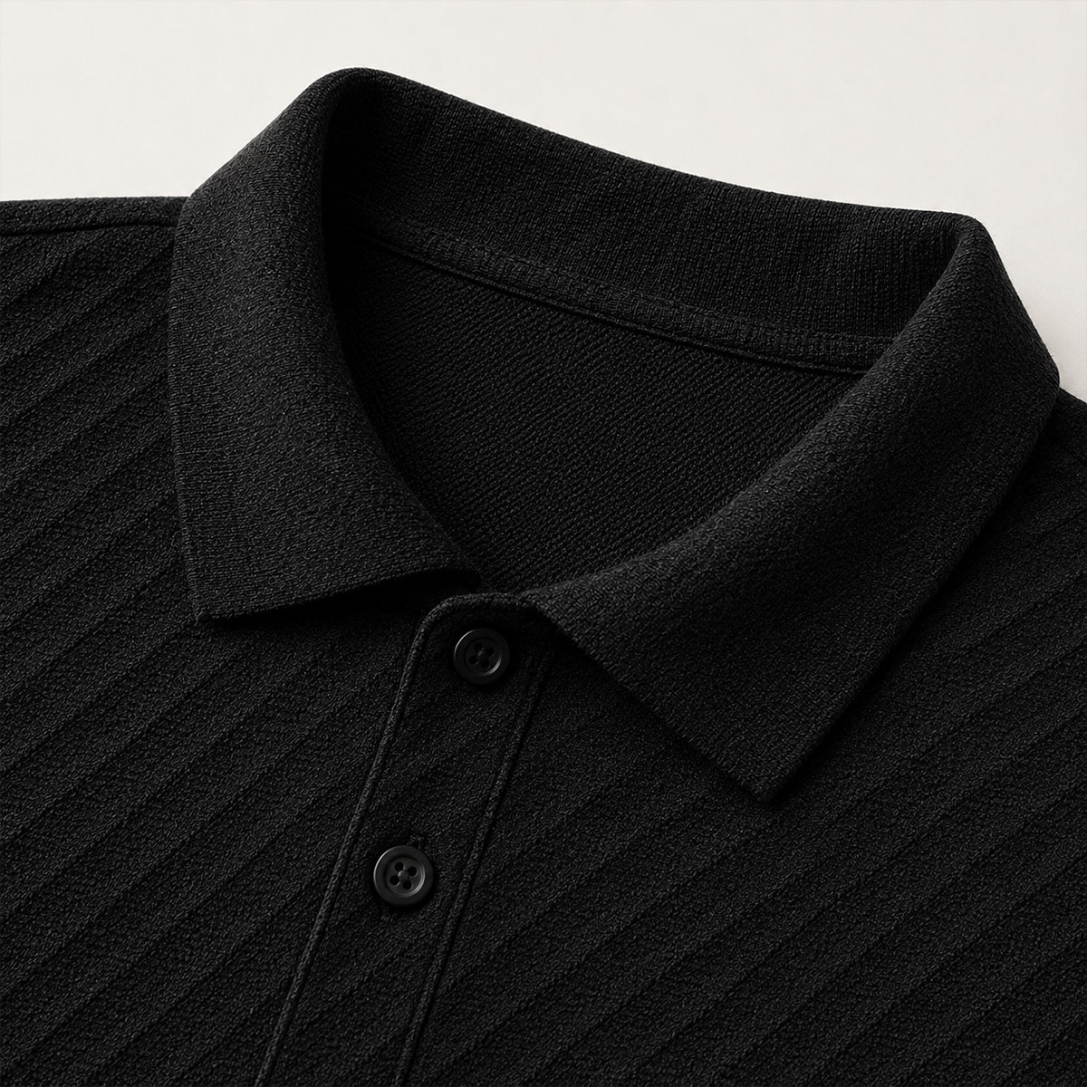 Homme Ensemble Polo Manches Courtes et Short avec Motif Texturé