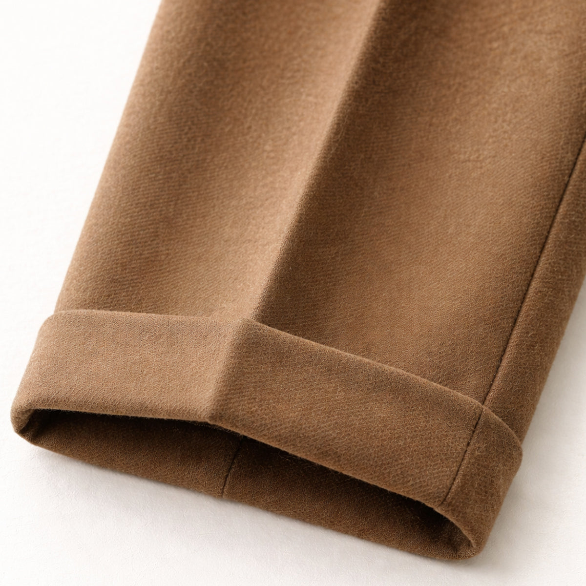 Homme Pantalon Habillé Taille Haute à Plis et Coupe Droite