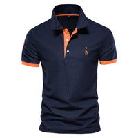 Orange/Bleu Marine