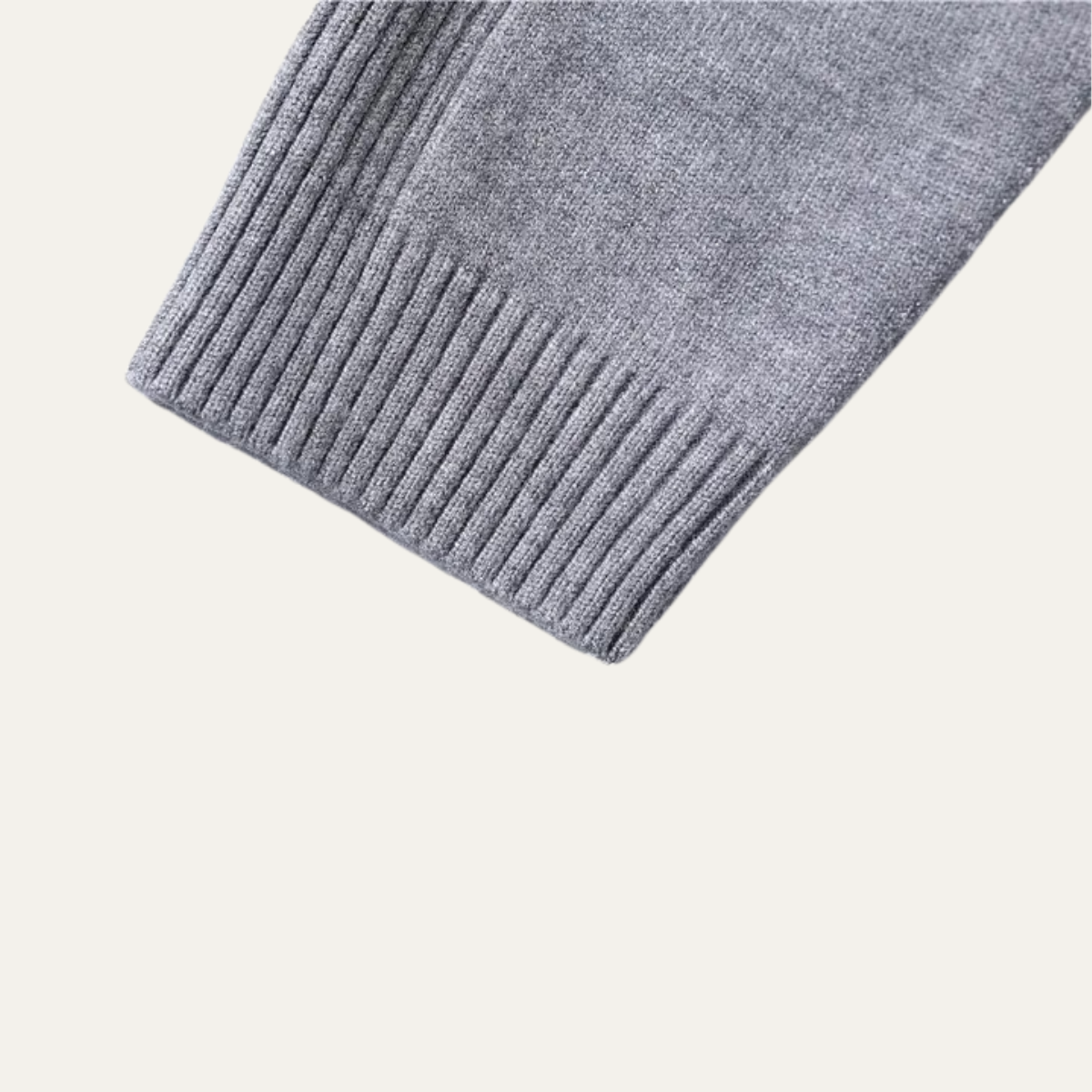 Homme Pull Col Roulé Slim Fit Manches Longues