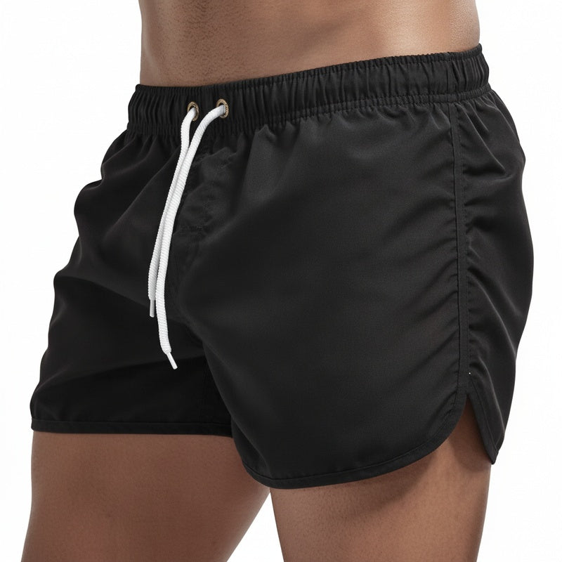 Homme Short de Bain Court avec Cordon Ajustable