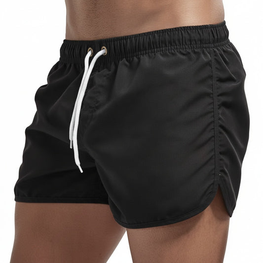 Homme Short de Bain Court avec Cordon Ajustable