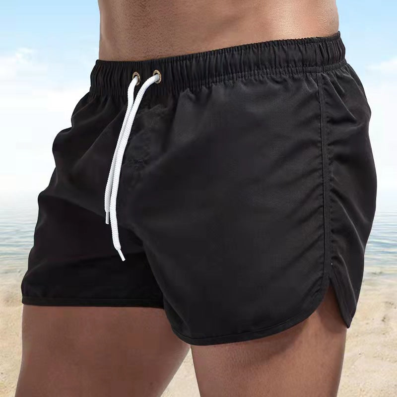 Homme Short de Bain Court avec Cordon Ajustable