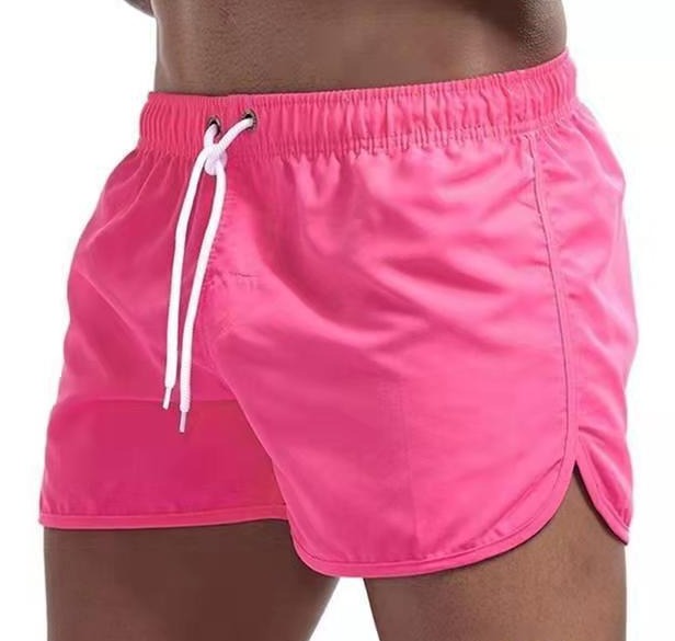 Homme Short de Bain Court avec Cordon Ajustable