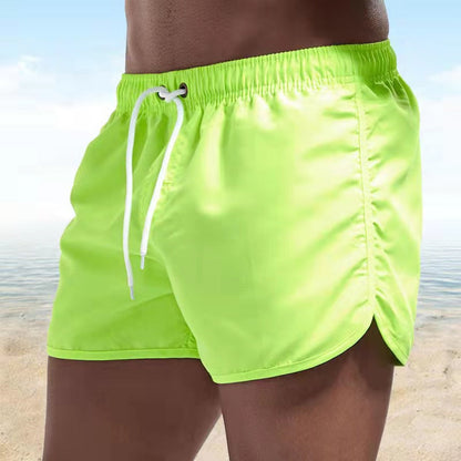 Homme Short de Bain Court avec Cordon Ajustable