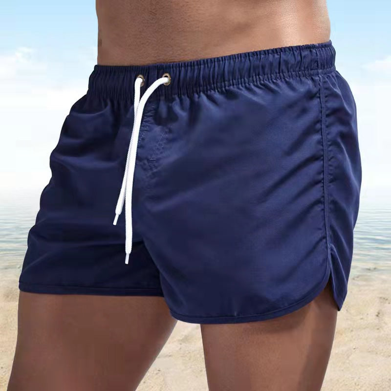 Homme Short de Bain Court avec Cordon Ajustable