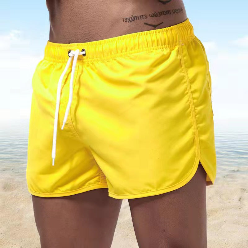 Homme Short de Bain Court avec Cordon Ajustable