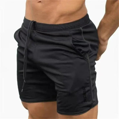 Homme Short de Sport Slim Fit avec Ceinture Élastique