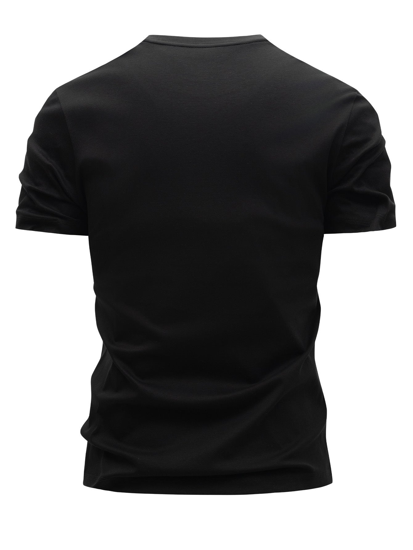 Homme T-Shirt Manches Courtes Col Rond avec Imprimé Vintage