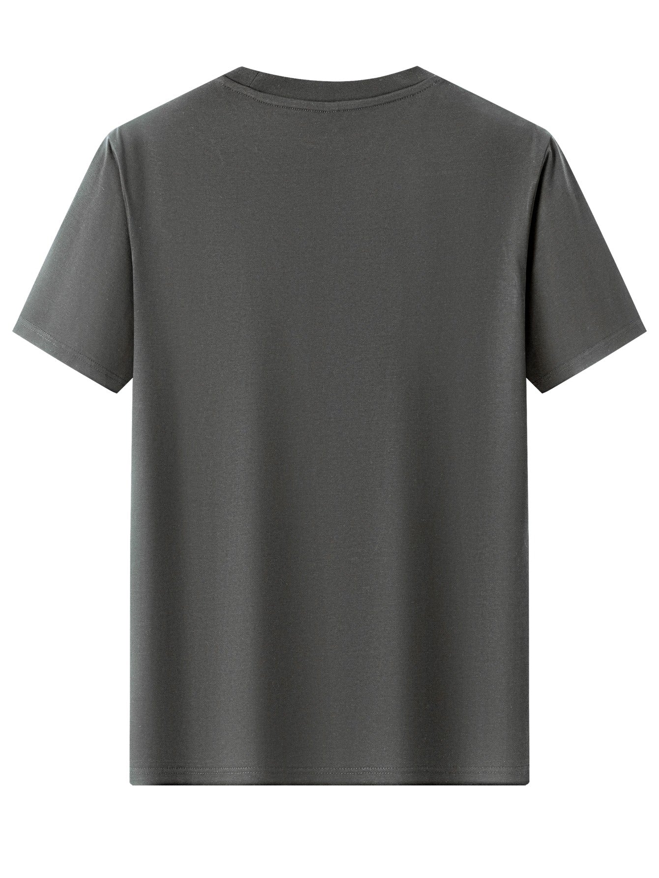 Homme T-Shirt Manches Courtes Col Rond avec Imprimé Vintage