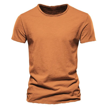 Homme T-Shirt Manches Courtes Col Rond Slim Fit