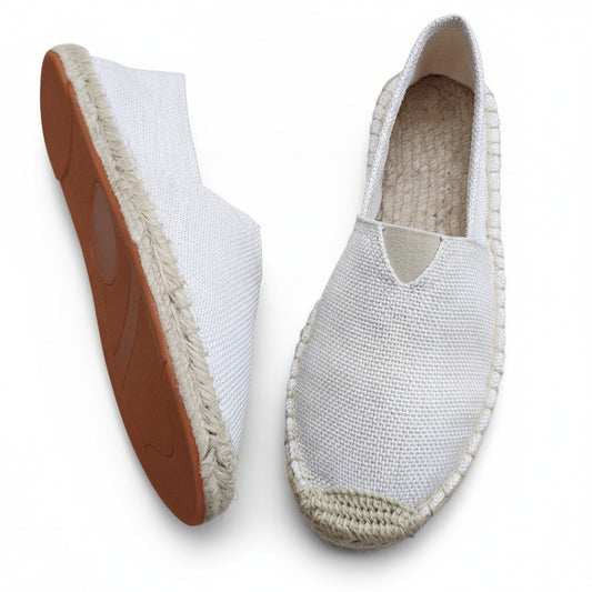 Men's Slip-On Espadrilles with Woven Toe - 1