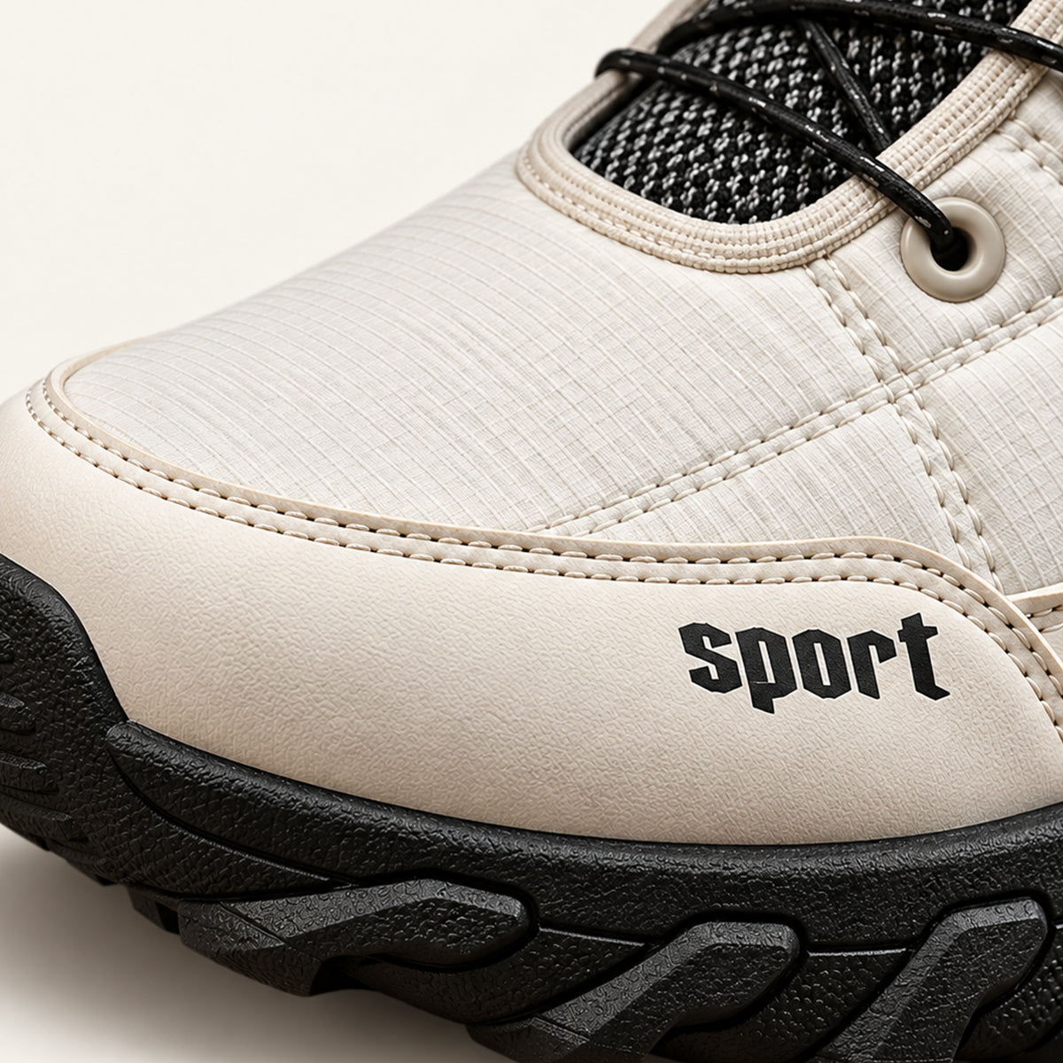 Men's Snow Boots with Fur Lining, Lace-Up Rotary Dial and Anti-Slip Sole