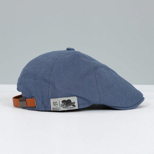 Unisexe Casquette Plate Style Gavroche avec Sangle Réglable