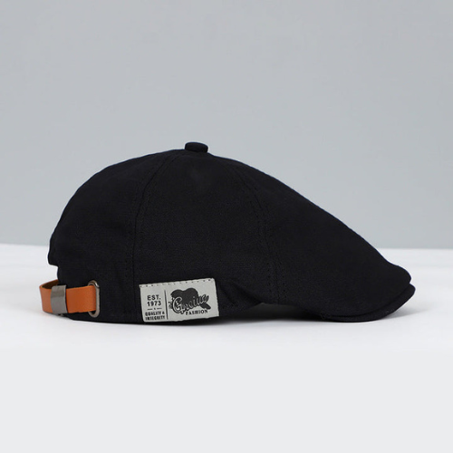 Unisexe Casquette Plate Style Gavroche avec Sangle Réglable