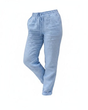 Women’s Casual Pants with Elastic Waist and Drawstring - 1