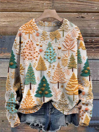 Beige/Orange/Teal