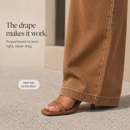 Women's High-Rise Wide-Leg Jeans with Vintage Wash