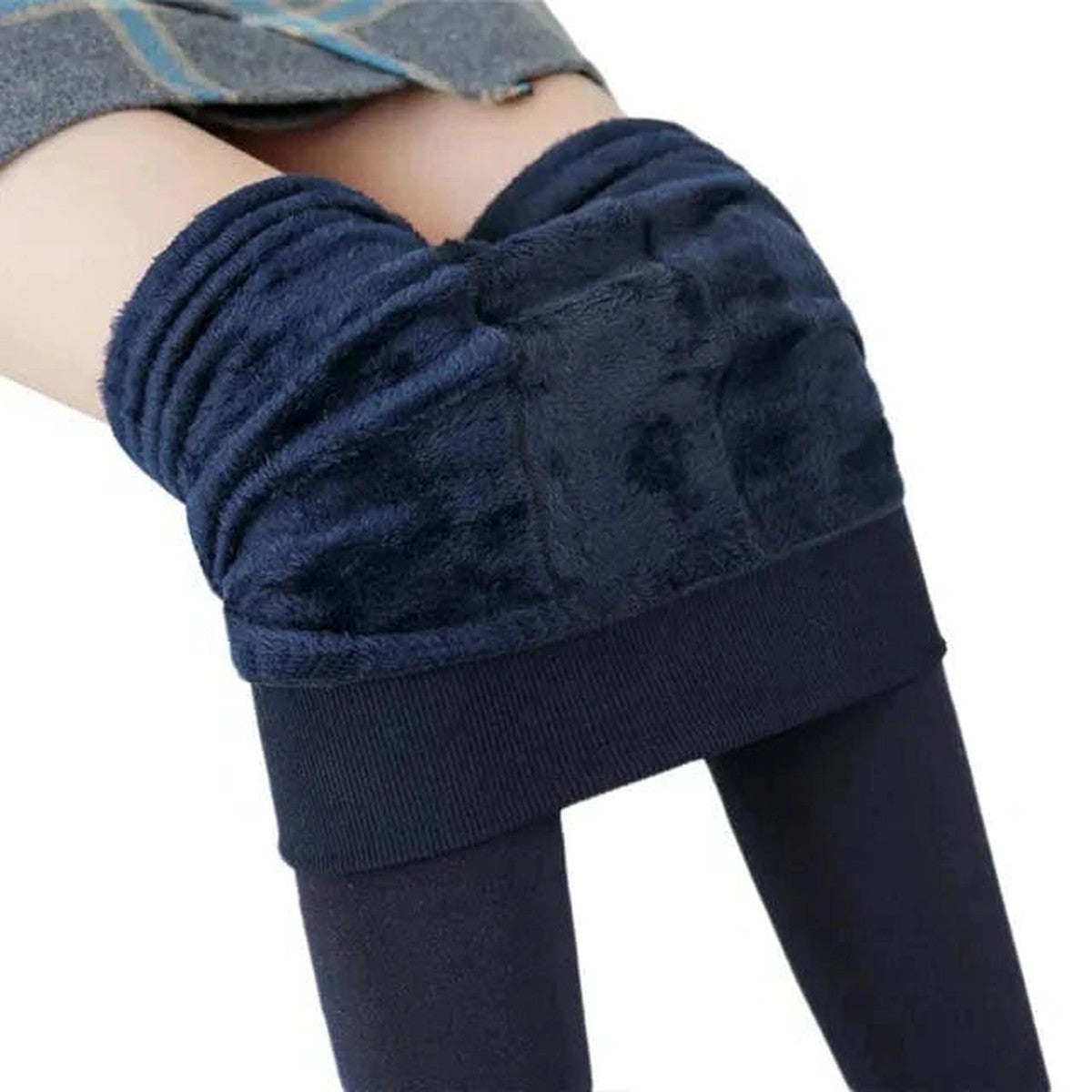 Women's High-Waisted Fleece Lined Leggings