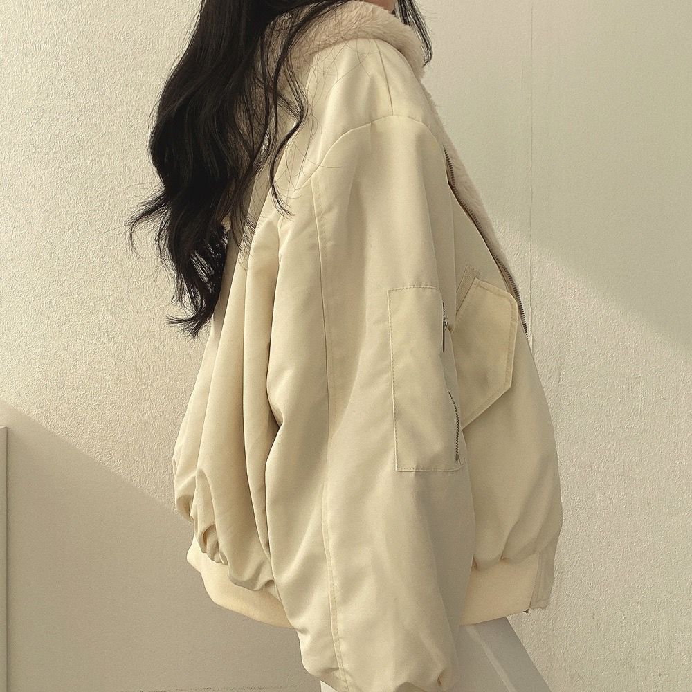 Women's Reversible Winter Jacket with Hood