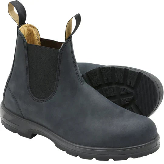 Women's Waterproof Chelsea Boots with Slip-On Elastic Side Panels