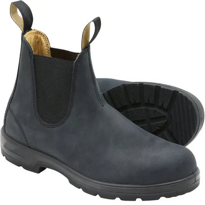 Women's Waterproof Chelsea Boots with Slip-On Elastic Side Panels