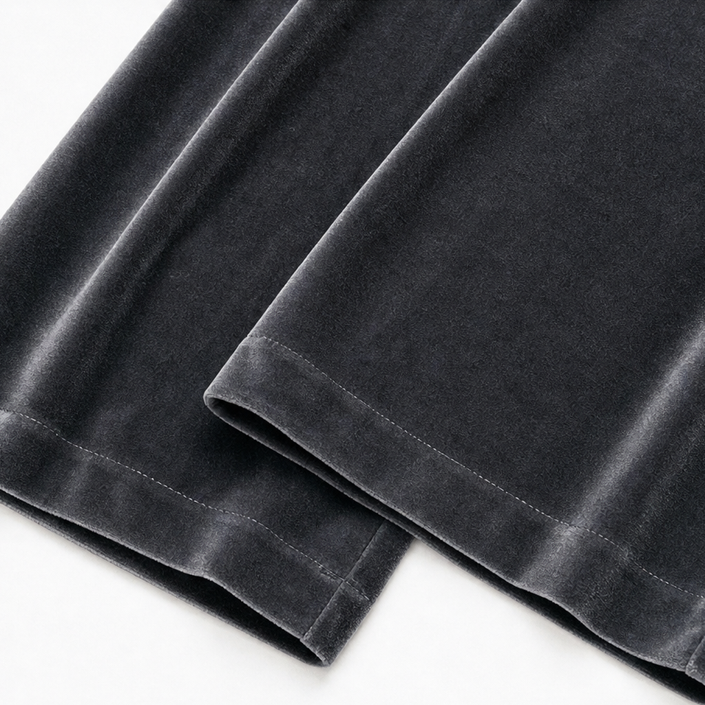 Women's Wide-Leg High-Waisted Trousers with Pleated Front